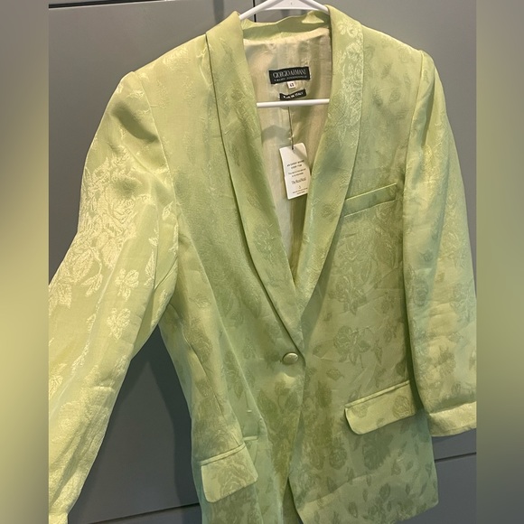 Giorgio Armani Silk Blazer - Picture 5 of 7